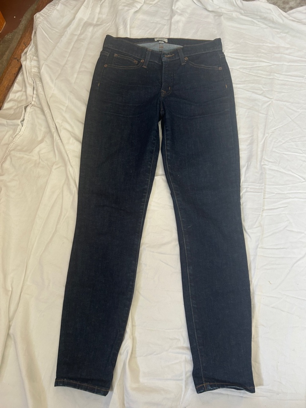 J. Crew Women's Skinny Jeans in Deep Indigo